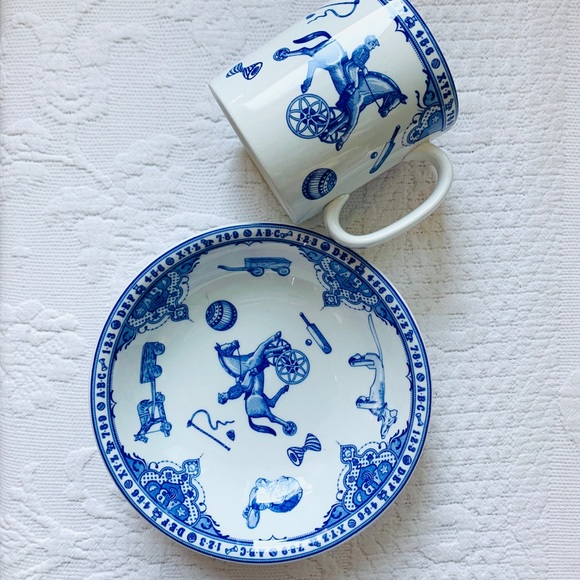 Spode Edwardian Childhood 2 Pc Set Bowl & Mug - Picture 3 of 15